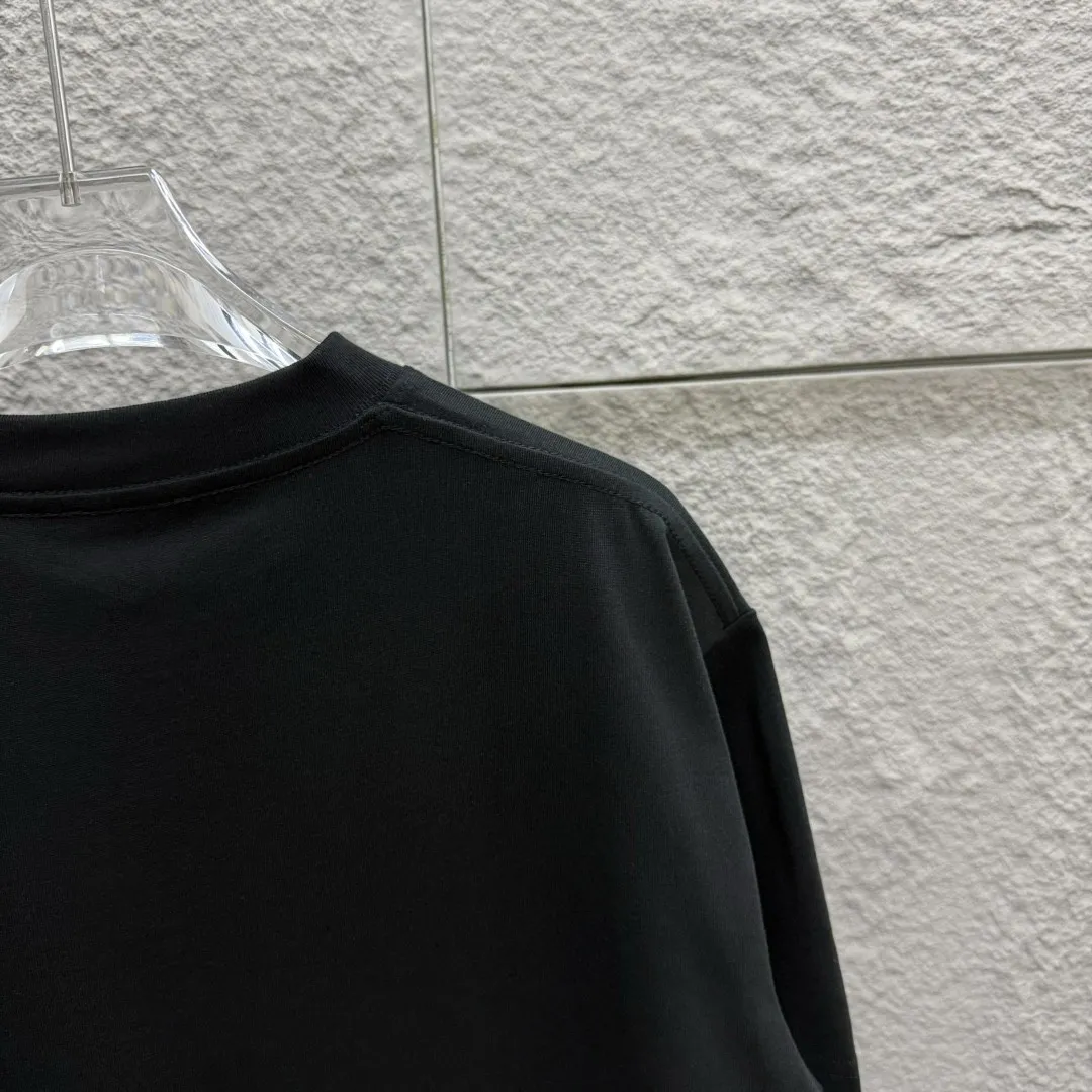 * *alexander 2025 New Arrival Pink wang T Same Style ：Black White Size： S （90-130 ） M （120-150 ） L （140-165 ） XL （160-180 ） XXL （180 ）